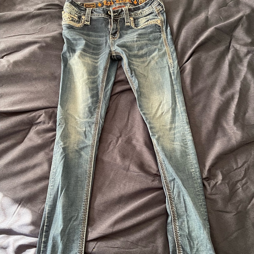Rock revival womens jeans